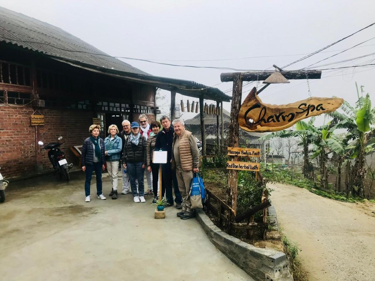 Charm Spa & Homestay Lao Tchay Eksteriør billede
