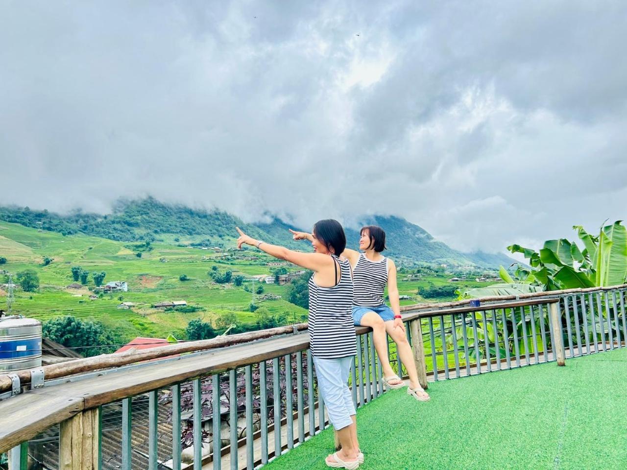 Charm Spa & Homestay Lao Tchay Eksteriør billede