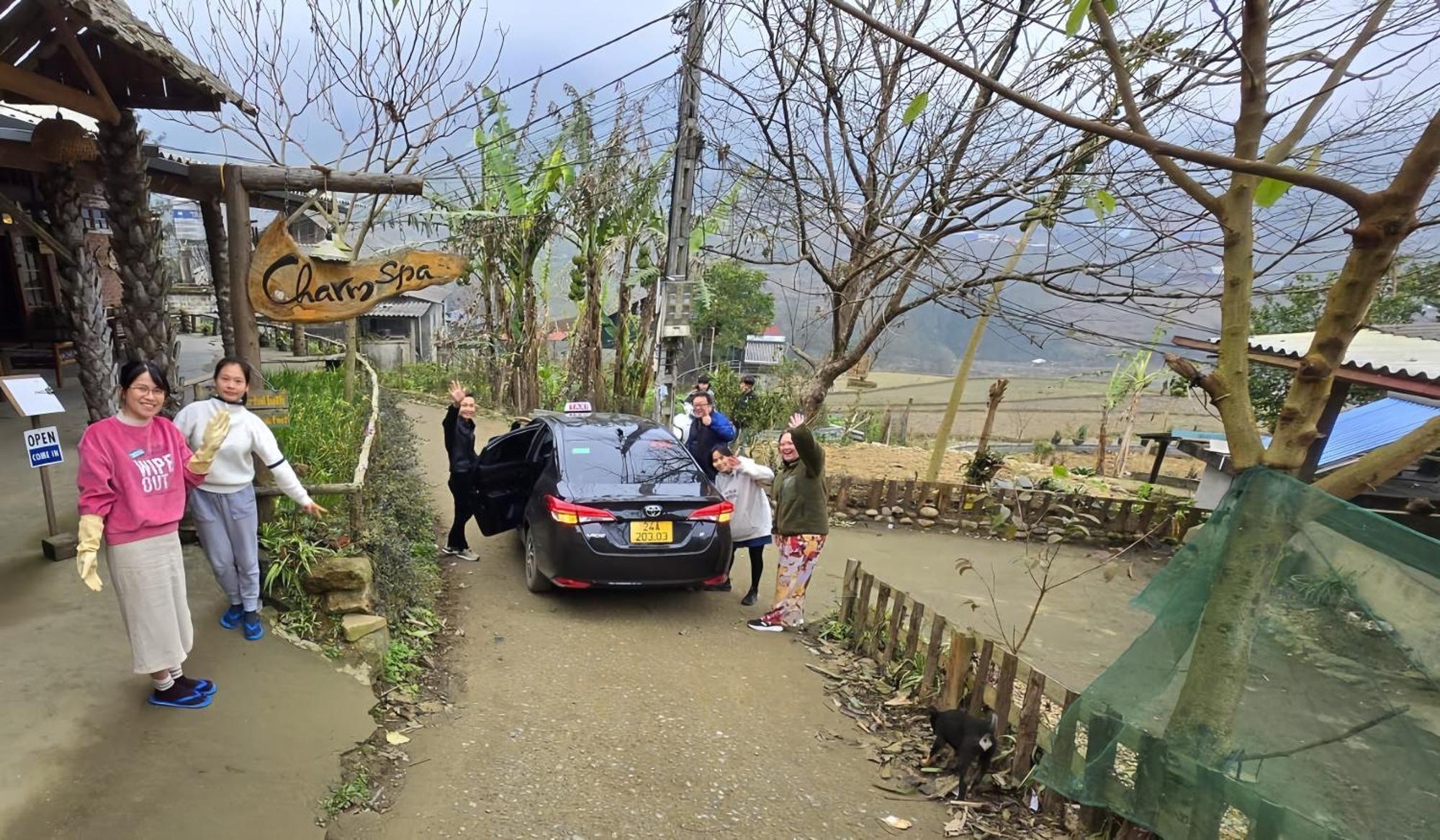 Charm Spa & Homestay Lao Tchay Eksteriør billede